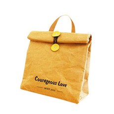 잇곰 보냉 방수 가방, 브라운