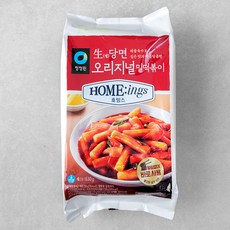 청정원 호밍스 생당면 오리지널 밀떡볶이 4인분, 630g, 1개