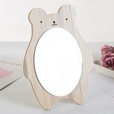 Wood ST可愛桌面鏡, 超大熊