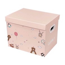 Tanni北歐風多功能紙盒 BGN133, 粉色的, 1個