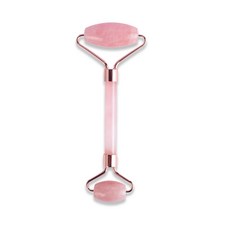 玫瑰晶臉部按摩滾輪, 玫瑰金, 1個
