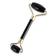 臉部滾輪按摩器, 1個, 黑曜石