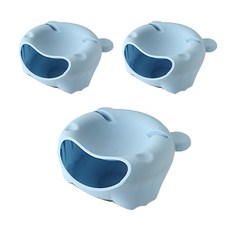 Lead For Me居家度假堅果零食碗, 藍色, 3個