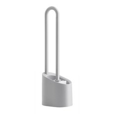 Living Love磁吸黏貼式磁吸馬桶刷, 灰色的, 1個