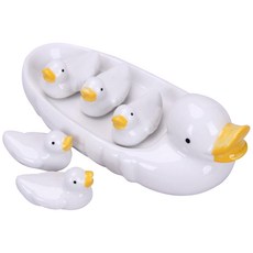 金兔鴨勺架母鴨+小鴨5p套裝