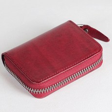 즐쇼핑 남녀공용 가죽 베이직 가죽 카드지갑 ESA1030