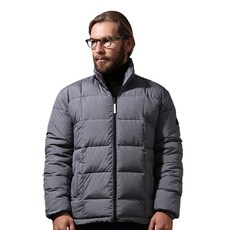 Duckmount 男款超細纖維立領素色格紋雙面外套