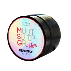 BEAUTIFLY MSG透明美甲凝膠 50g, 單色, 1個