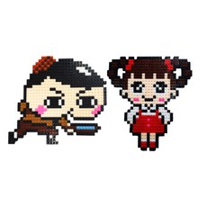 Block N Story 變形積木 10mm, 屁屁偵探隊, 杏桃隊(積木), 隨機出貨(掛勾)