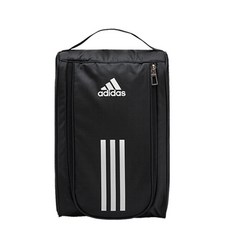 adidas 愛迪達 三線鞋袋 FM5558, 黑色