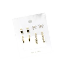 日常造型耳環 4款 2入