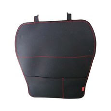 碳纖維汽車座椅防踢套 KR056, 紅色, 1入