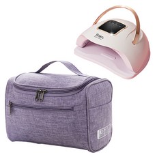 美甲燈 Star2+收納包, 金色（凝膠燈）、紫色（包）, 1套