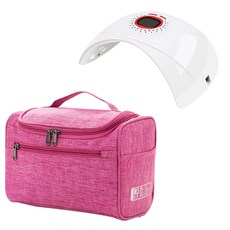 Yumi美甲燈 Star9+收納包組, 粉色（包）, 1套