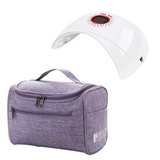 Yumi美甲燈 Star9+收納包組, 紫色（包）, 1套