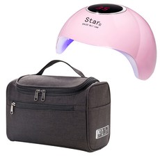 Yumi美甲燈 Star6+收納包組, 黑色（包）, 1套