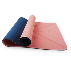 橫跨家用防滑家用瑜珈墊, 粉紅色 (KBM-23)