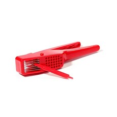 The Best大蒜切片器, 紅色的, 1個