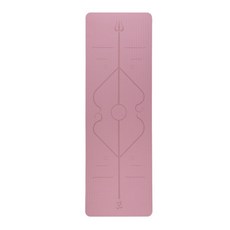 雙色瑜珈墊, 粉紅色 (KBM-01)