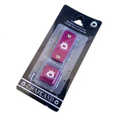 OMinCues 時尚立方體台球夾粉筆, 淺紫色