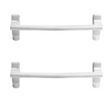 Himantes 廚房浴室多用途廚房紙巾架 K0015, 2個, 白色