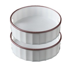 多功能旋轉式調味料廚房收納託盤 2入, 高爾夫, 2個