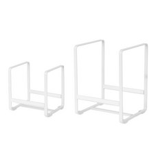 리본제이 리메이크 접시 정리대 2종 x 2p 세트, 1세트, 화이트