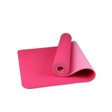 彈出厚厚的瑜珈墊, 兩色粉紅色
