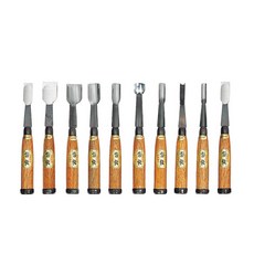 金花雕刻刀 10種+盒子 179-0456