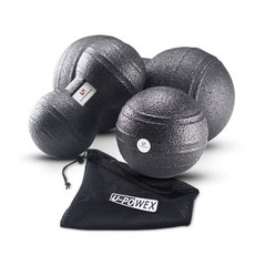 U-POWEX 新的康復訓練花生EPP lacros 3型 +儲藏口袋套組, 單色, 1套