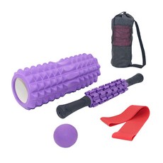 5種肌張力按摩套組, 紫色的, 1套