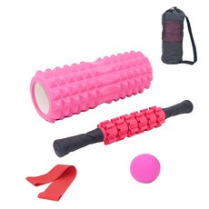근육 뭉침 마사지 5종 세트, 핑크, 1세트