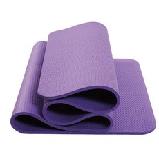 Potegar橡膠純色瑜珈墊, 紫色