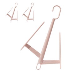 晾鞋架, 3個, 粉紅色