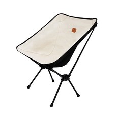 CAMPERS PARADISE 便攜式輕便露營椅, 象牙白, 1入