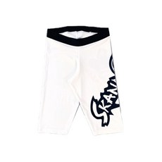 SKANDA FIGHT GEAR 拳擊運動壓縮短褲, 白色 + 黑色, 1個