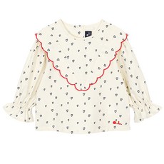 allo&lugh 墜落的愛之心女孩襯衫