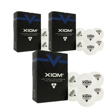 엑시옴 ABS 탁구공, 화이트, 6개입, 3개