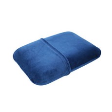 브릴리홈 휴대용 캠핑용 외출 수면 방수 베개, 네이비, 1개