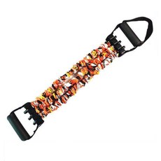 Wellness Routine迷彩管狀下巴固定拉力帶, 紅色的