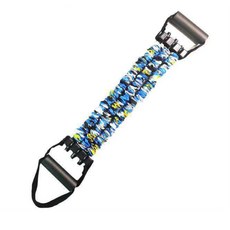 웰니스루틴 카모 튜빙 턱걸이 풀업밴드, 블루, 1개