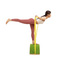 微笑板+地氈+彈力帶套組, 綠色（板）