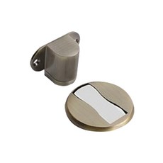 鋅製簡約門擋 04 綠青銅, 1個