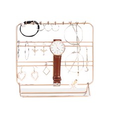 立式飾品架, 1個, 金色