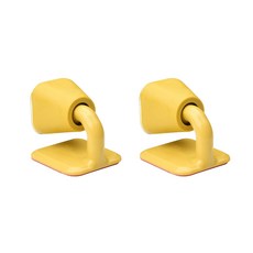 파스텔톤 도어스토퍼 07 그라운드 모델 옐로우, 2개