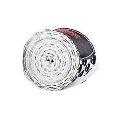 Trendy Cube棉吸水性拳擊護手帶, 白色骷髏圖案