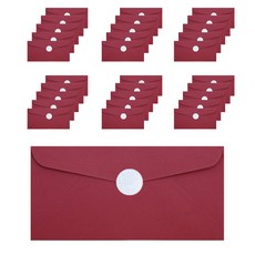 From&To 豪華雙色雙信封 36入+封蠟貼 36入+貼紙 B117P-6 3組, 混色, 1套