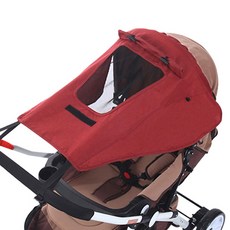 JOY MULTI 推車時尚遮陽罩 65*85*34cm, 酒紅色, 1入