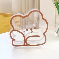 캐릭터 소품 보관함 C 대형, 1개, 투명