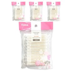 달모아 종이면봉, 100개입, 4개